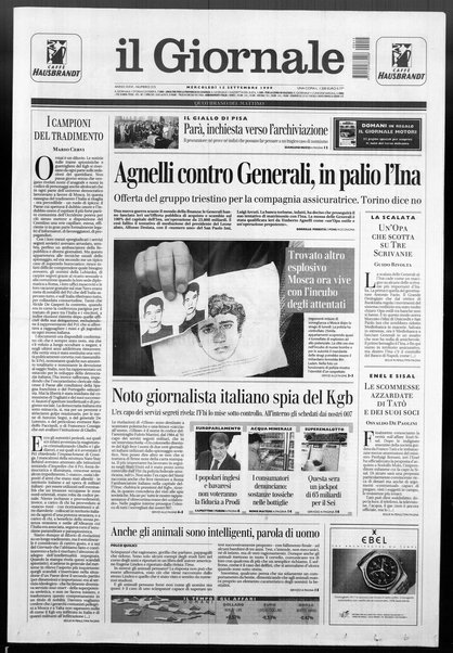 Il giornale : quotidiano del mattino